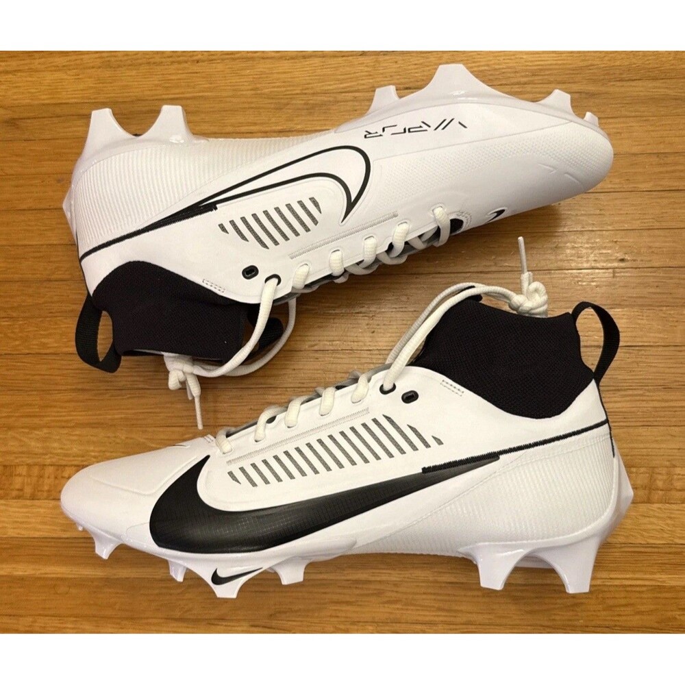 Mens Size 10 Nike Vapor Edge Pro 360 2 TB Football Cleats White Black
